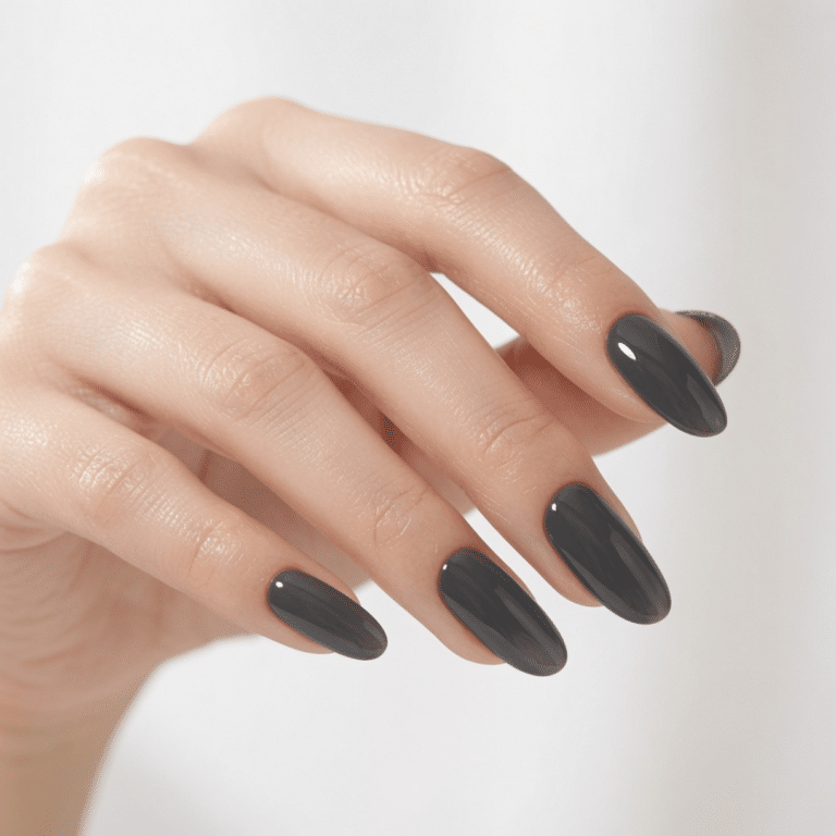 black nails