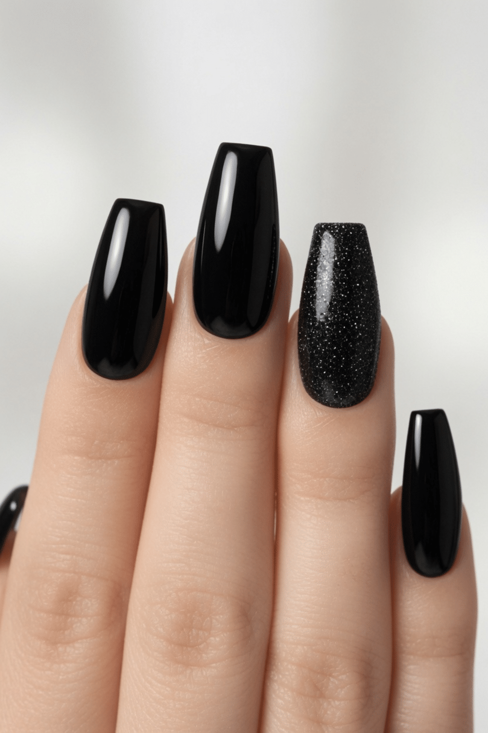 black nails ideas