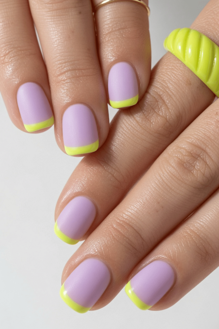 colorful nail designs