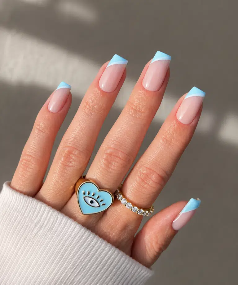 13 French Tip Nail Ideas 3 French Manicure Ideas