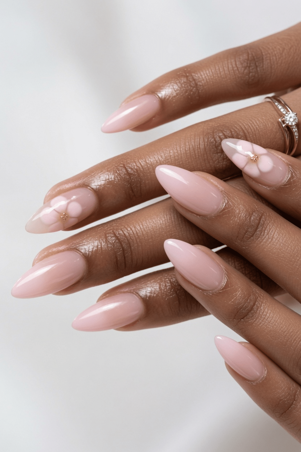 spring nails simple