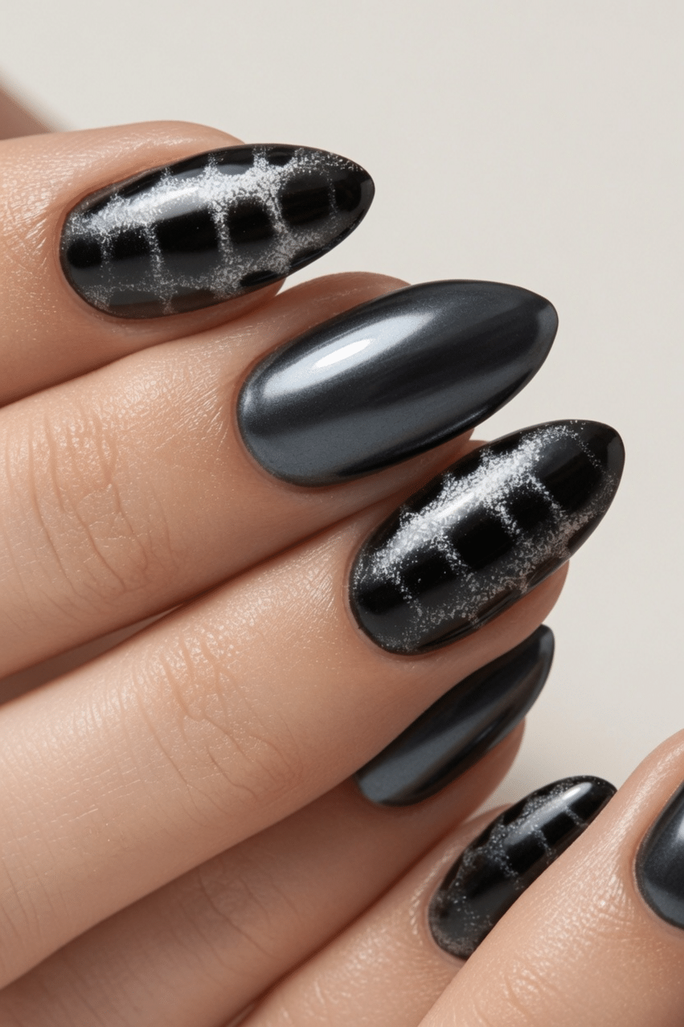 black nails