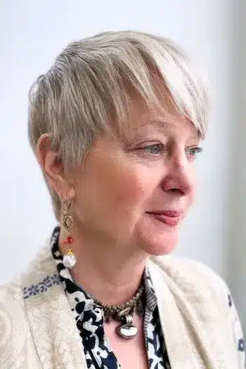 Smooth Forward-Styled Pixie With Long Side Fringe hairstyle