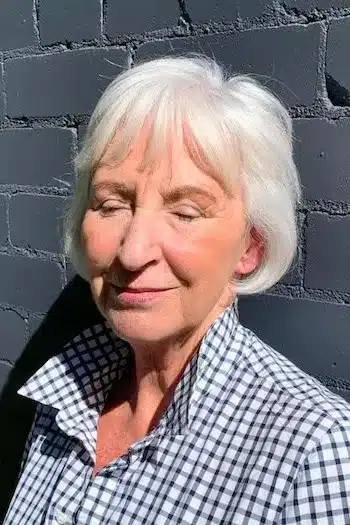 30+ Radiant Short Hairstyles for Women Over 70 With Fine Hair 9 Light Cropped Bob With Wispy Bangs hairstyle