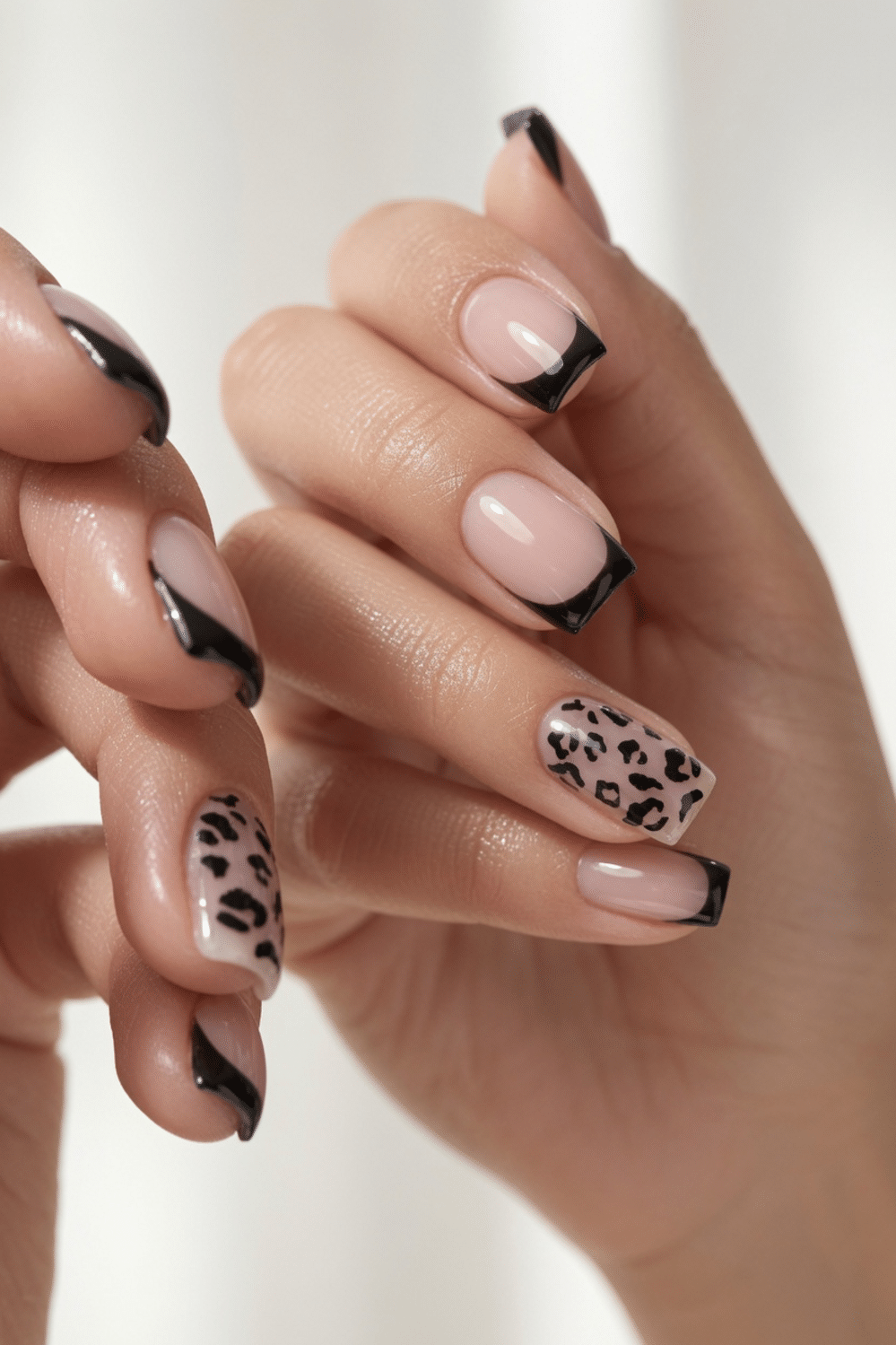 french tip nails