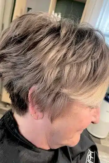 Full-Bodied Pixie With Swoop Bangs hairstyle