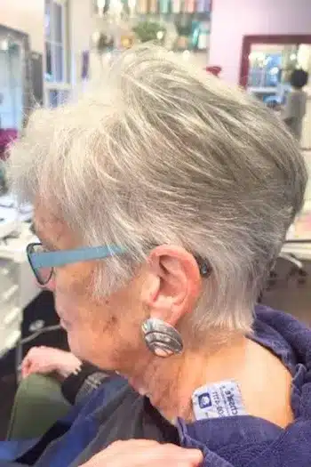 30+ Radiant Short Hairstyles for Women Over 70 With Fine Hair 21 Luminous Feathered Pixie hairstyle