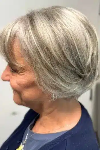 30+ Radiant Short Hairstyles for Women Over 70 With Fine Hair 30 Easy Soft Bob With Bangs hairstyle