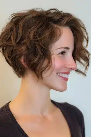 31 Bixie Haircuts That Blend Bob Shape with Pixie Ease 11 Wavy Textured Bixie — bixie haircuts