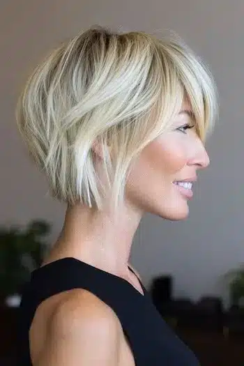 31 Bixie Haircuts That Blend Bob Shape with Pixie Ease 22 Stacked Bixie with Shadow Root — bixie haircuts