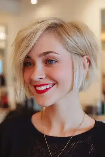31 Bixie Haircuts That Blend Bob Shape with Pixie Ease 25 Choppy Bixie with Side Part — bixie haircuts