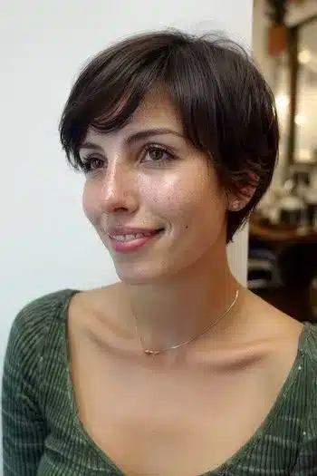 31 Bixie Haircuts That Blend Bob Shape with Pixie Ease 8 Short Rounded Bixie — bixie haircuts