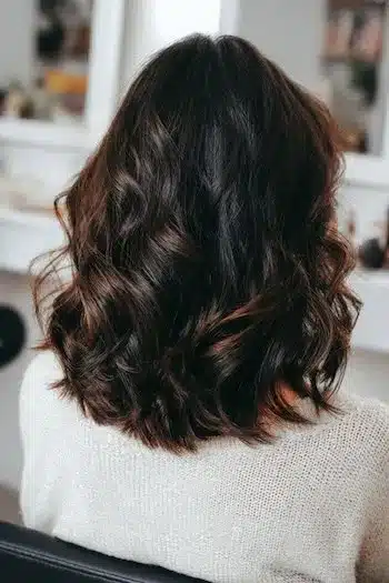31 Gorgeous Haircuts in Your 30s That Feel Fresh and Modern 18 Shoulder-length waves featured in 31 Gorgeous Haircuts That Look Even Better In Your 30s