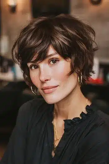 31 Gorgeous Haircuts in Your 30s That Feel Fresh and Modern 27 Shaggy pixie hairstyle from 31 Gorgeous Haircuts That Look Even Better In Your 30s