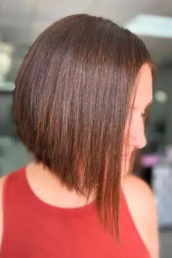 Sharp Angled Bob Haircut
