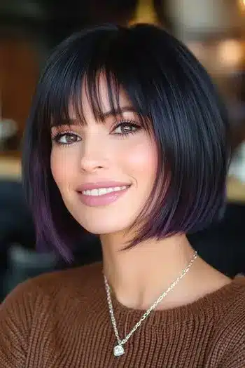 Bob Haircuts With Bangs inspiration 10