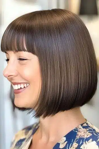 Bob Haircuts With Bangs inspiration 12
