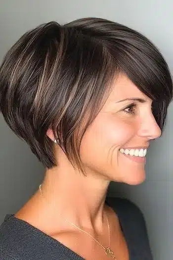 Bob Haircuts With Bangs inspiration 13