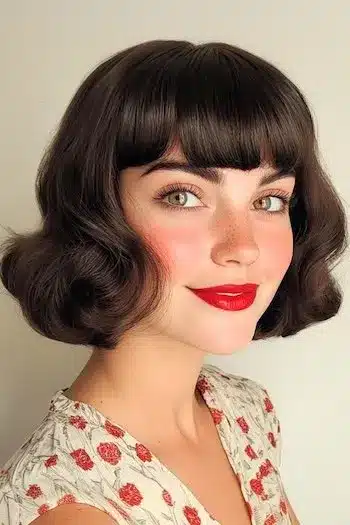 Bob Haircuts With Bangs inspiration 15