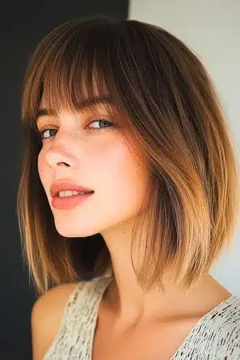 Bob Haircuts With Bangs inspiration 18