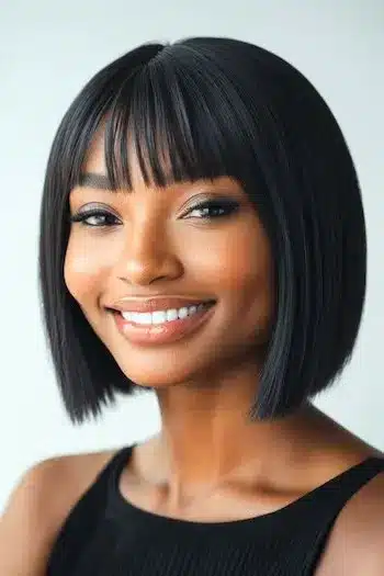 Bob Haircuts With Bangs inspiration 19