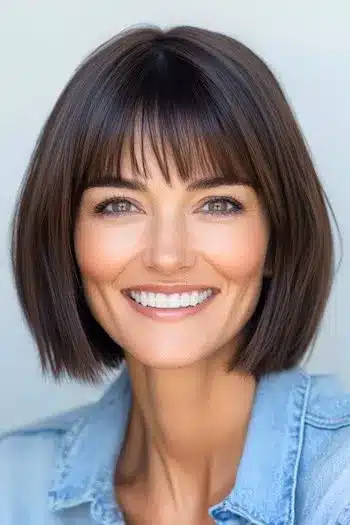 Bob Haircuts With Bangs inspiration 20