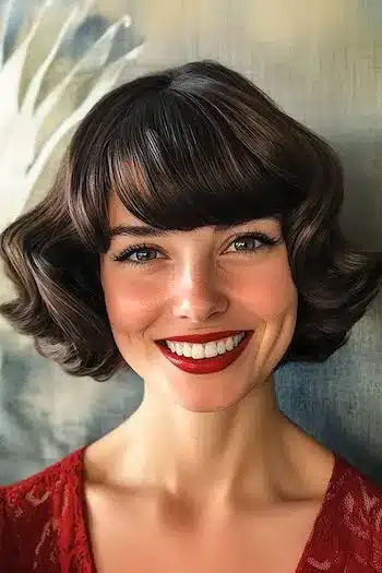Bob Haircuts With Bangs inspiration 25