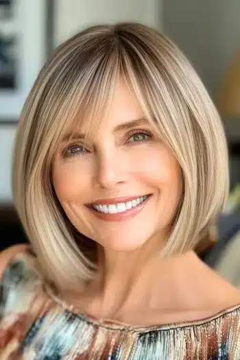 Bob Haircuts With Bangs inspiration 26