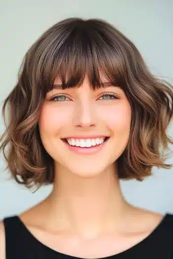 Bob Haircuts With Bangs inspiration 27
