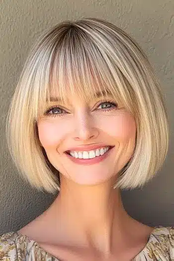 Bob Haircuts With Bangs inspiration 29