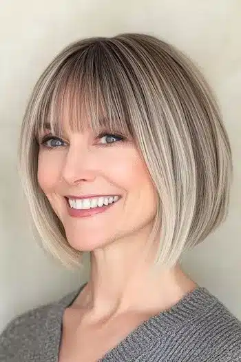 Bob Haircuts With Bangs inspiration 34