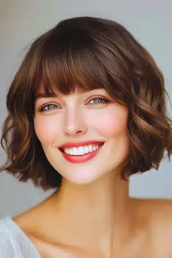 Bob Haircuts With Bangs inspiration 6