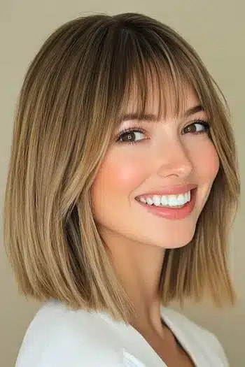 Bob Haircuts With Bangs inspiration 8