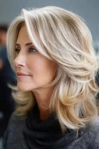 Chunky layered lob for bold volume