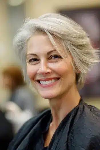 Grown-Out Pixie with Layers Hairstyle
