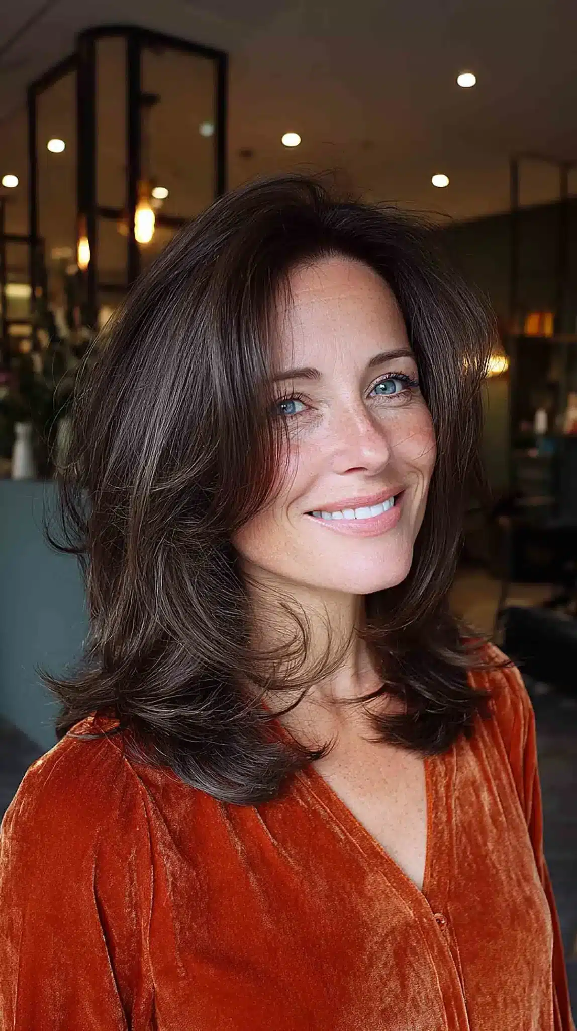Effortlessly chic shaggy layers for mature hair featuring 20+ youthful shaggy hairstyles women over 50 are wearing in 2026