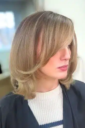 30 Trending Old Money Bob Haircuts With A Quiet Luxury Aesthetic 31 Bob with angled side bangs, included in the 30 Trending Old Money Bob Haircuts With A Quiet Luxury Aesthetic - Parisfy.