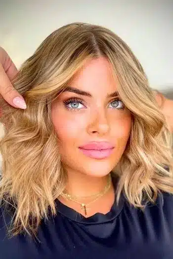 32 Fresh Summer Haircuts You’ll Want To Try This Season 11 Medium wavy lob with gentle body and movement