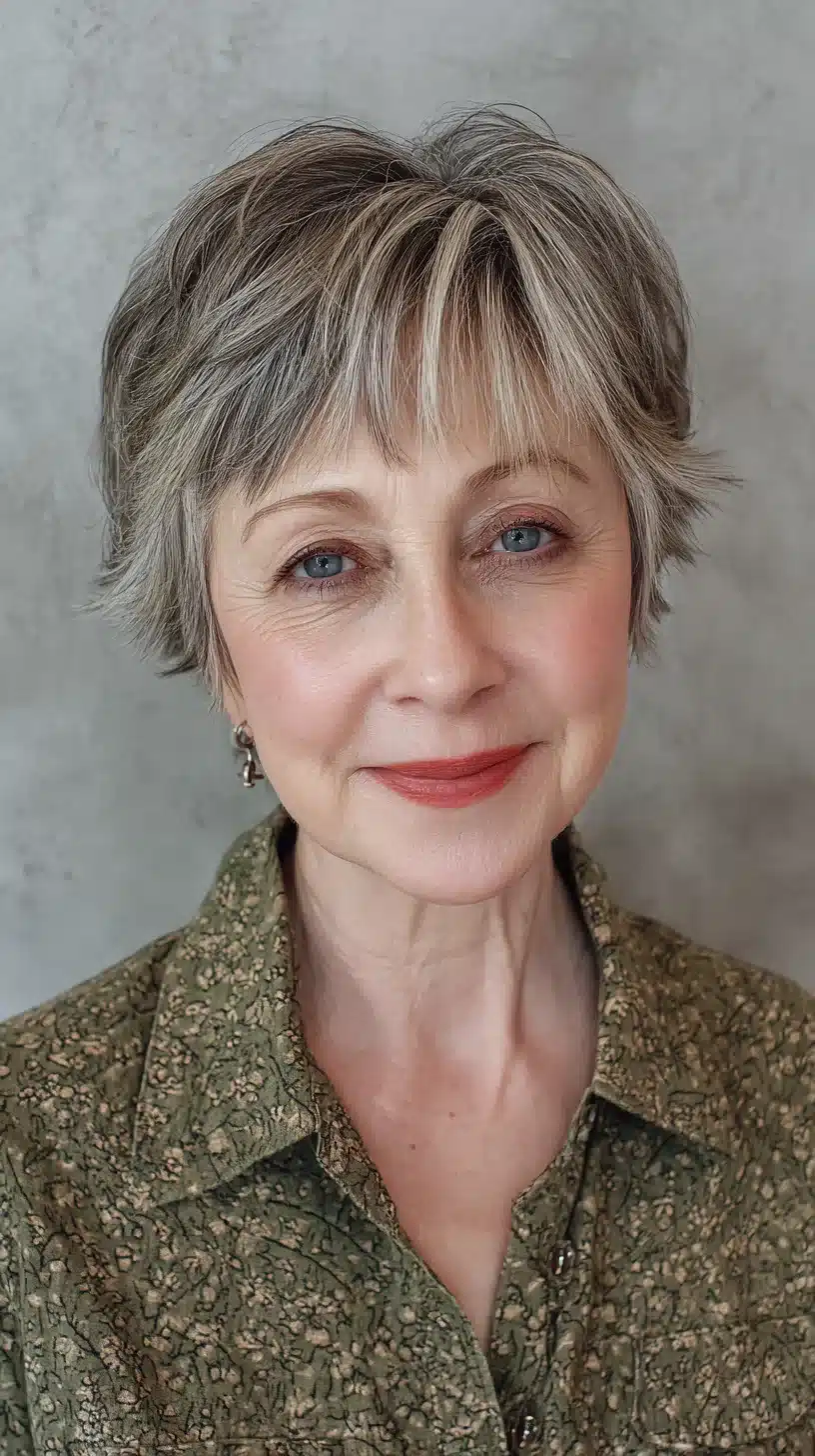 Textured short shag with soft layers