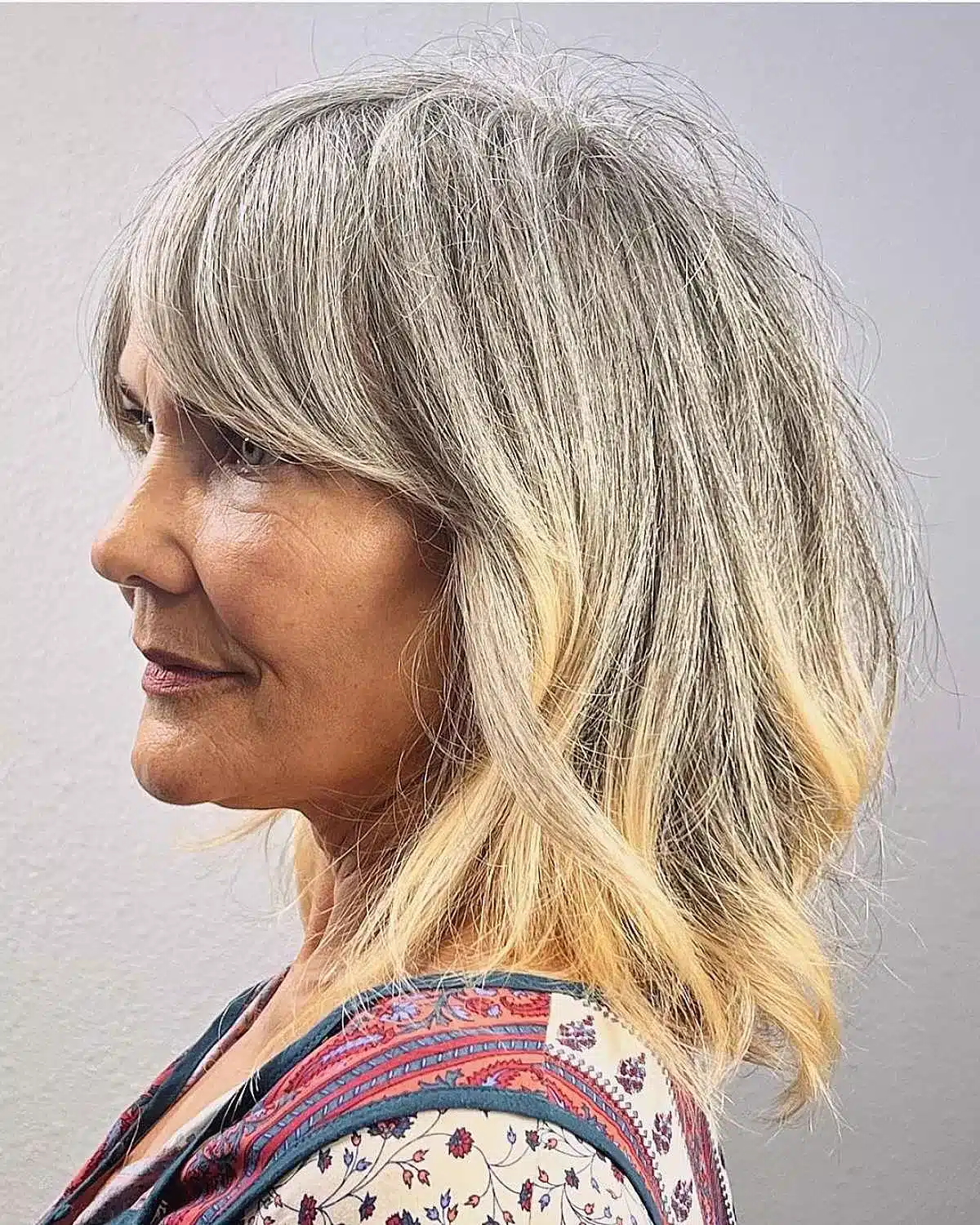 51 Modern Medium Shaggy Hairstyles Women Over 60 Can Pull Off 34 Soft shaggy layers and curtain bangs for women past 60 from 51 Modern Medium Shaggy Hairstyles Women Over 60 Can Pull Off