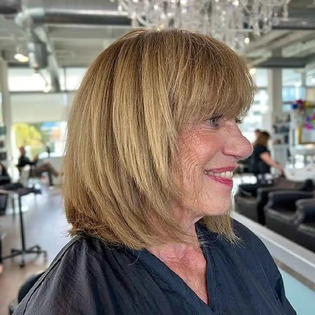 51 Modern Medium Shaggy Hairstyles Women Over 60 Can Pull Off 38 Long shaggy bob with bangs for straight hair from 51 Modern Medium Shaggy Hairstyles Women Over 60 Can Pull Off
