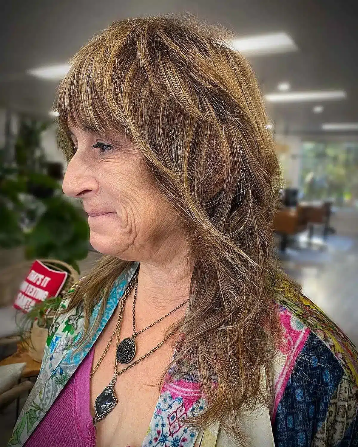 51 Modern Medium Shaggy Hairstyles Women Over 60 Can Pull Off 39 Medium-length mullet shag with textured layers for ladies over 60, part of 51 Modern Medium Shaggy Hairstyles Women Over 60 Can Pull Off