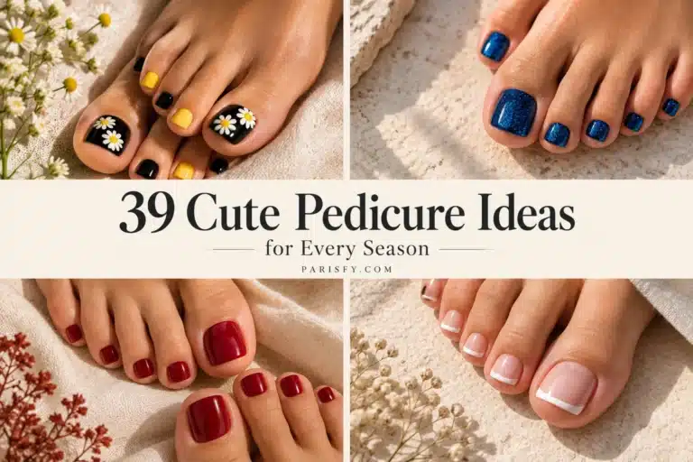 39 Cute Pedicure Ideas for Every Season
