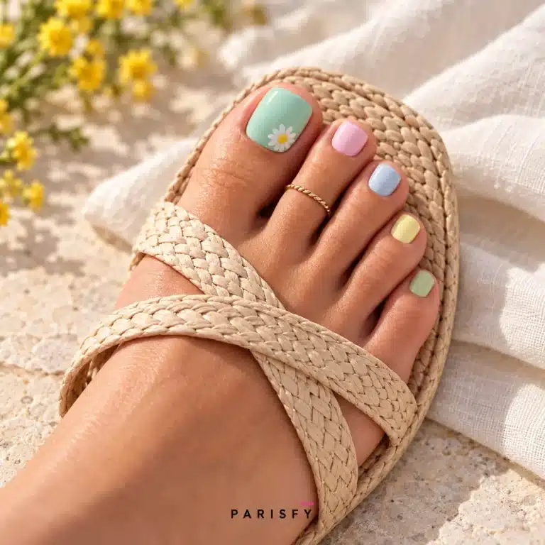 11 Cute Spring Pedicure Ideas to Welcome Sandal Season
